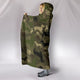 Dachshund Wiener Dog Camo Cozy Warm Hooded Sherpa And Microfiber Blanket
