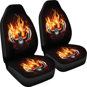 DJ Skull Car Seat Covers (Set of 2)
