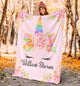 Personalized Unicorn Blanket - Willow Storm