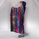 Multicolor Boho Hooded Blanket