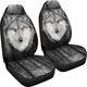 Wolf Car Seat Covers - Eye Night (Set of 2)