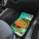 Fishing on Boat - Universal Front Car Mats Gift (Set of 2)