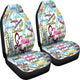 Custom-Made Holy Bible Books White Purple Car Seat Cover