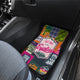 Camping Hiking Mountains - Pink Front Car Mats Protection (Set of 2)