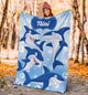 Nini - Personalized Shark Blanket