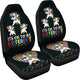 Autism Awareness Car Seat Covers Pair of 2 Protection Decoration