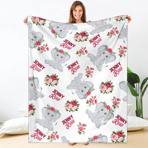 Blanket-Elephant Flowers-1