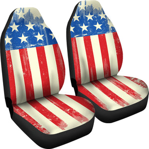 American Flag  Car Seat Covers
