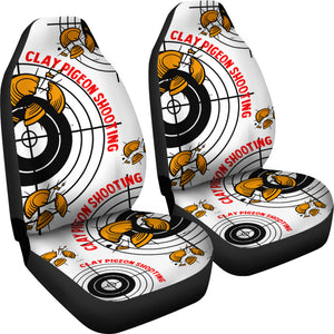 Clay Pigeon Shooting Car Seat Covers