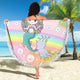 Mermaid Circle Beach Blanket