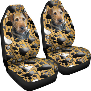 Airedale Terrier Dog Car Seat Cover