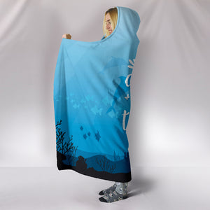Smile Hooded Blanket