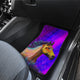 Watercolor Purple Horse - Universal Front and Back Car Mats Gift (Set of 2 or 4)