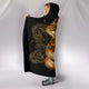 Baby Ganesha Elephant Cozy Warm Hooded Sherpa And Microfiber Blanket With Hood