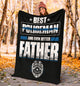 Best Policeman And Even Better Father Premium Blanket
