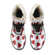 Ladybugs Love Women's Faux Fur Leather Boots