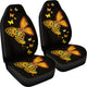Sunflower Christianity Religion Car Seat Covers Pair of 2 Protection Decoration