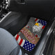 USA Eagle Bird - Universal Front and Back Car Mats Gift (Set of 2 or 4)
