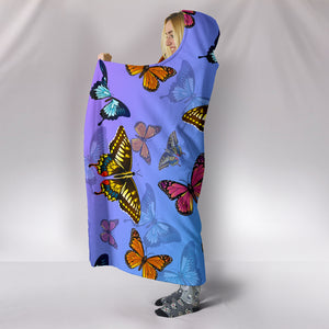 Colorful Hooded Blanket - Freedom Look