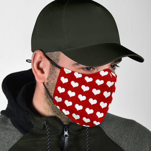 Heart Face Mask with Filters