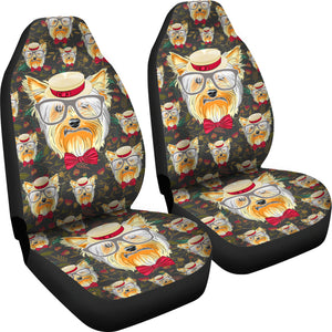 Yorkshire Terrier Dog - Car Seat Covers (Set of 2)
