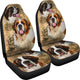 St. Bernard Dog Car Seat Covers (Set of 2)