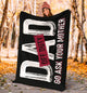 Dad off Duty - Go Ask Your Mother Father's Day Premium Blanket