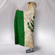 Mexican Flag - Cozy Warm Hooded Sherpa And Microfiber Blanket With Hood