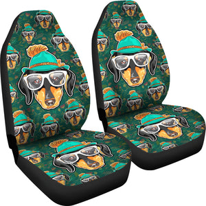 Dachshund Dog Car Seat Covers (Set of 2)