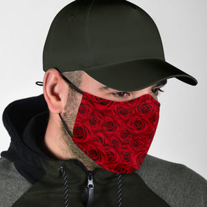 Bouquet of Roses Face Mask with Filters