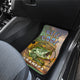 Personalized Grandpa Fishing - Front and Back Car Mats Gift (Set of 4)