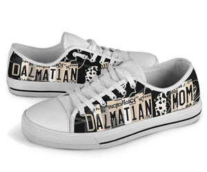 Dalmatian Dog Mom Low Top Shoes