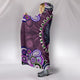 Purple Peace Mandala - Cozy Warm Hooded Blanket