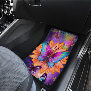Butterfly Galaxy - Universal Front Car Mats Gift (Set of 2)