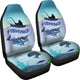 Fishing Hook Fisher Car Seat Covers Set of 2 Protection Decoration