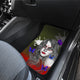 Sugar Skull Purple Butterfly - Universal Front Car Mats Gift (Set of 2)