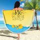 Dream Big Beach Blanket Camping Picnic Portable Outdoor Blanket