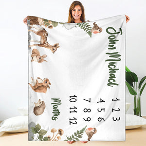 Blanket-woodland animals 2