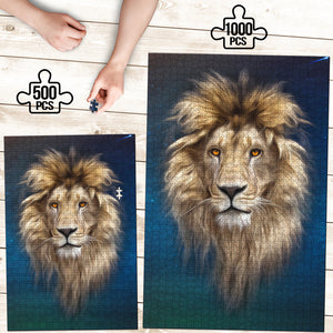 Lion Premium Wood Jigsaw Puzzle for Christmas Birthday Gift Kids and Adults