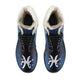Pisces Horoscope Zodiac Star Sign Faux Fur Leather Boots Christmas Birthday Gift