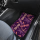 Dragonfly Violet Front And Back Car Mats (Set Of 4) - Freedom Look