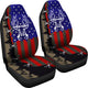 Deer Hunting Lover USA Flag - Car Seat Covers - Set of 2