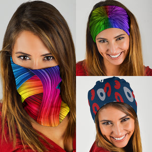Mix Bandana Rainbow Colored - 3 Pack - Mask