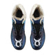 Taurus Horoscope Zodiac Star Sign Faux Fur Leather Boots Christmas Birthday Gift