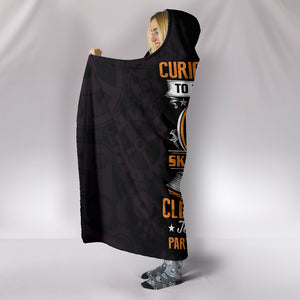 Mechanic Dad Papa Boyfriend Hooded Blanket