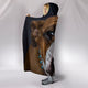 Bulldog Lovers Plush Lined Hooded Sherpa And Microfiber Blanket With Hood