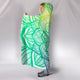Lotus Flower Mandala Hooded Blanket