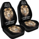 Fearless Lion Car Seat Covers - Freedom Look