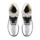 Dog Mom Mother Faux Fur Women's Men's Vegan-Friendly Leather Boots