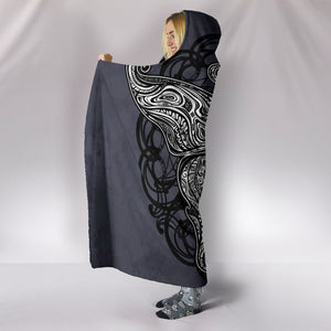 Butterfly Mandala Hooded Blanket